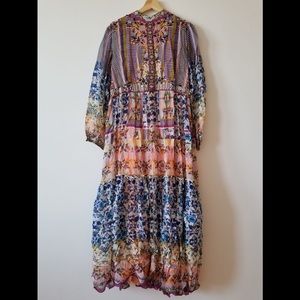 Anthropologie Anastasia Maxi Dress